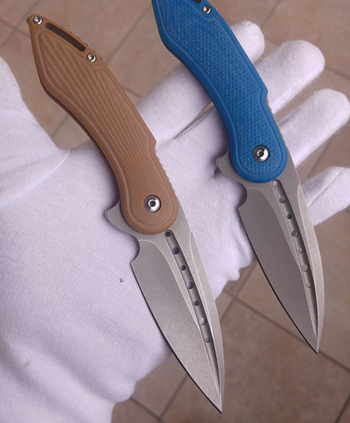 Todd Begg Knives Custom Mini Glimpse Friction Folders for sale / zu verkaufen
