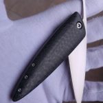 Lee Lerman Custom Knives Friction Folder for sale zu verkaufen Carbon
